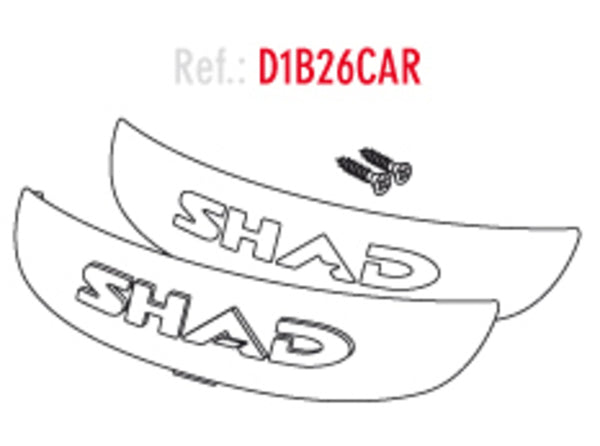 SHAD SH26 Reflectors White D1B261CAR 
