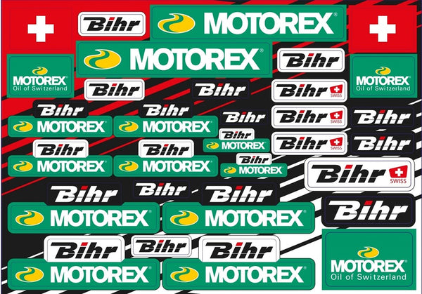 Blackbird Motorx & Bihr Sticks Foaie SSHEET_MOTOREX