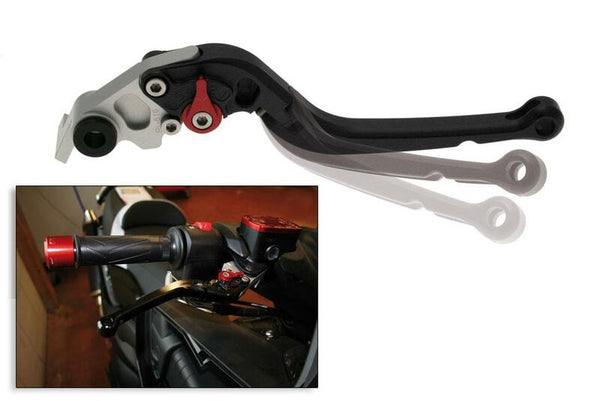 BIHR DREPT POLDABLE LIVE ANODIZAT ALUMINUM BLACKA32F-4006L