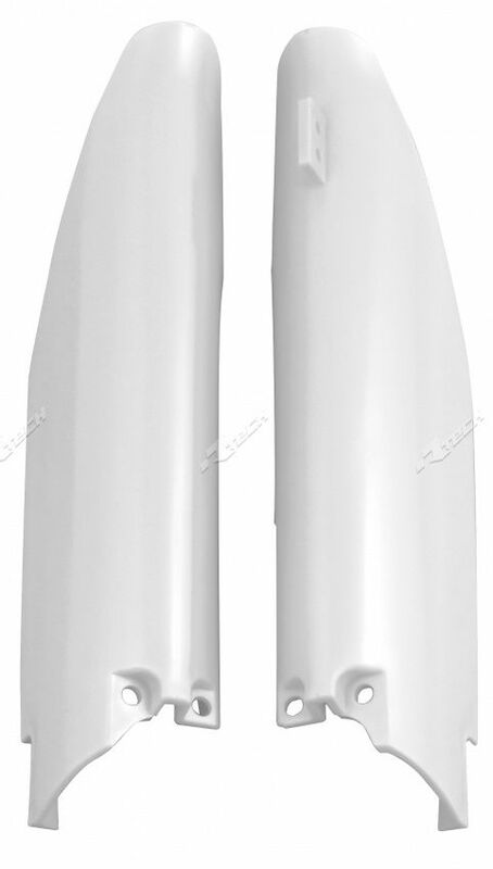 Racetech Fork Guards - White R -PSRM0BN0007