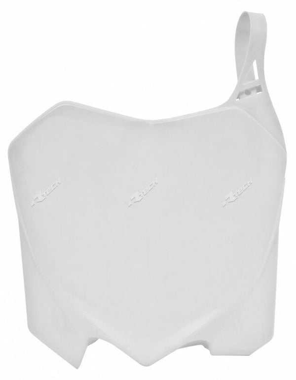 Placă de front Racetech Front White Honda CRF250R/450R R-TBCRFBN0009