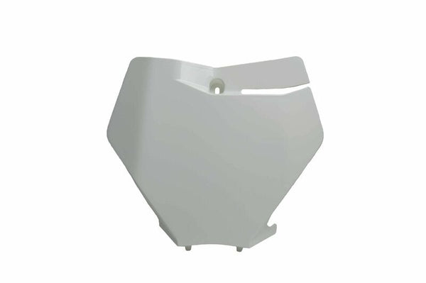 Placă de număr frontal Racetech alb KTM SX/SX-F R-TBKTMBN0019