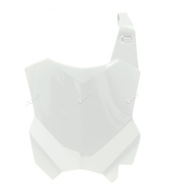 Placă de front Racetech Front White Kawasaki KX-F450 R-TBKXFBN0016
