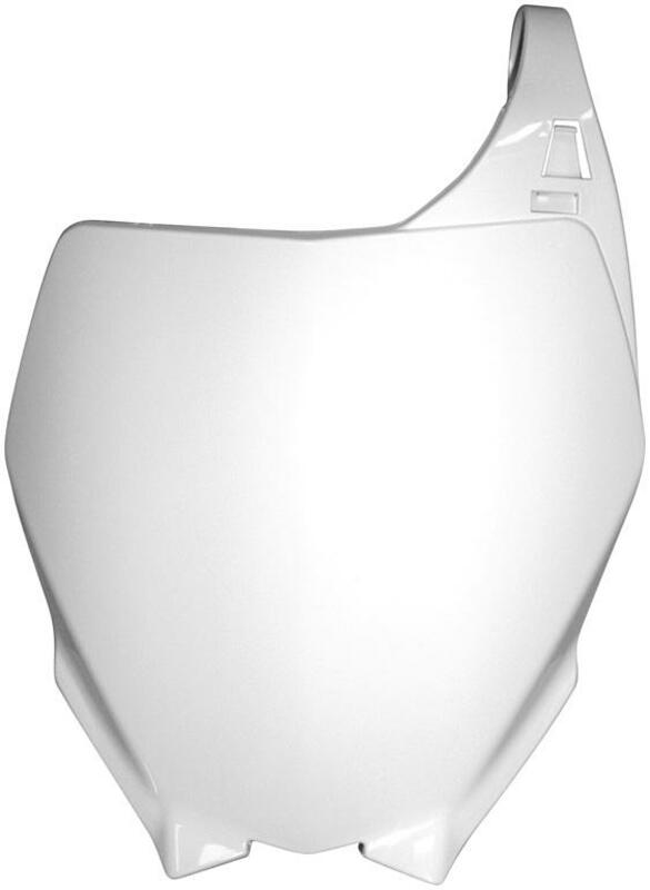 Placă de front racetech alb Yamaha r-tbyz0bn0006