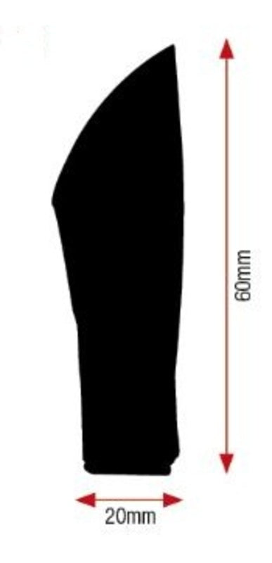 V Piese Spike LED - Blinkers cu lumini de parcare (negru, 6PF99T091B)