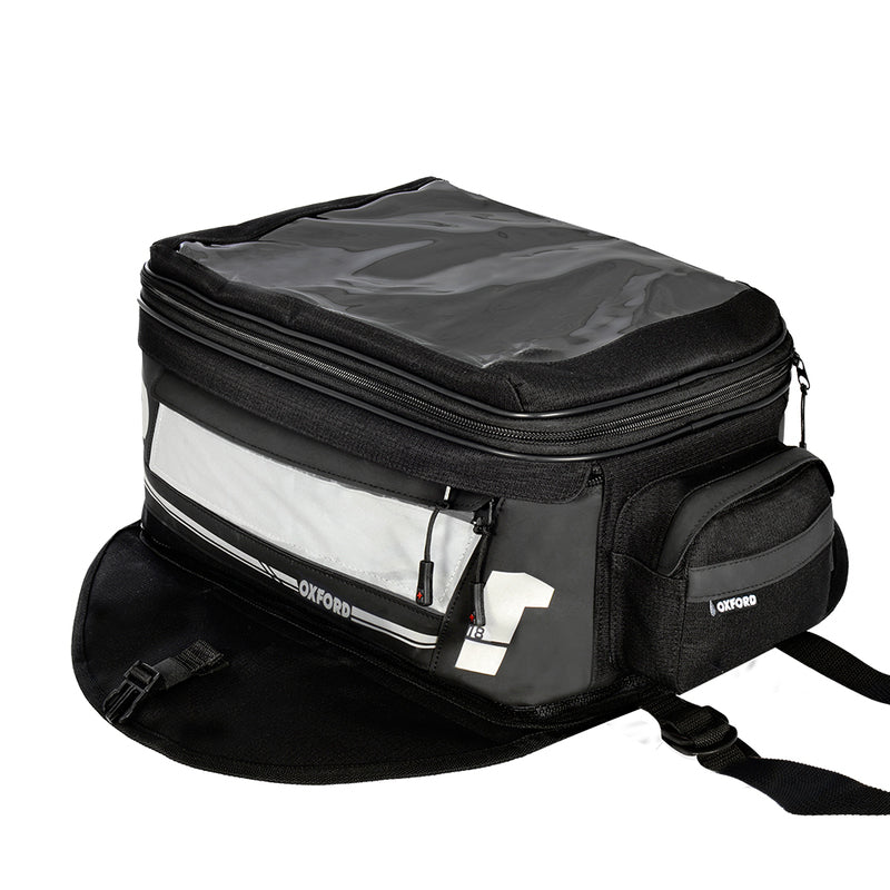 Oxford F1 Geanta de rezervor magnetic mare Black 18L OL441