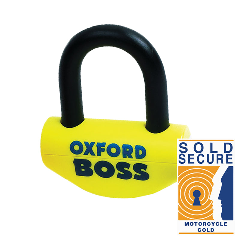 Oxford Big Boss Block Lock - Ø16mm Galben Of46