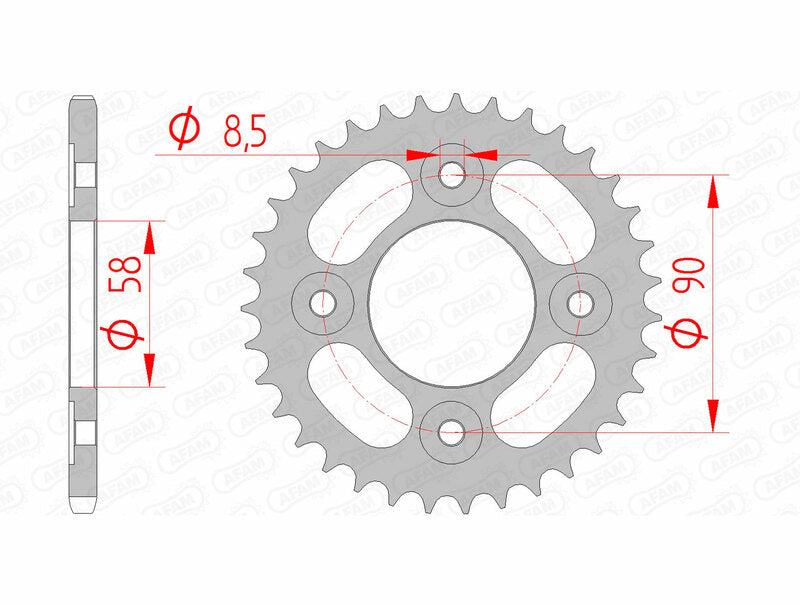 AFAM STANDARD STANDARD SPARTER SPARTEM 10117 - 420