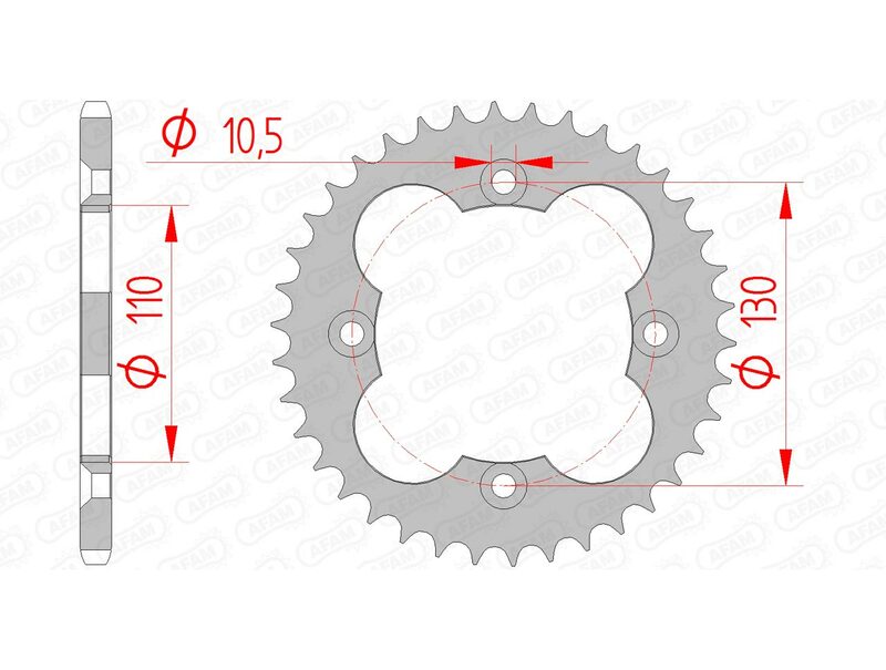 AFAM STANDARD STANDARD STANDARD STARDING 10318 - 520