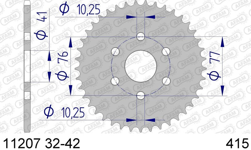 AFAM ALUMINUM ULTRA -TRA -LUMING SPROPET 11207 - 415