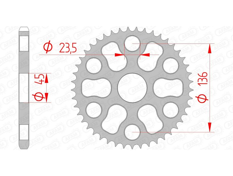 AFAM STANDARD STANDARD STANDARD PROCK 12325 - 428