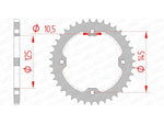 AFAM Oțel Standard SPROKE 12407 - 520