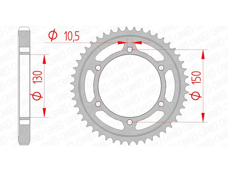 AFAM STANDARD STANDARD STANDARD PROSK 12801 - 530