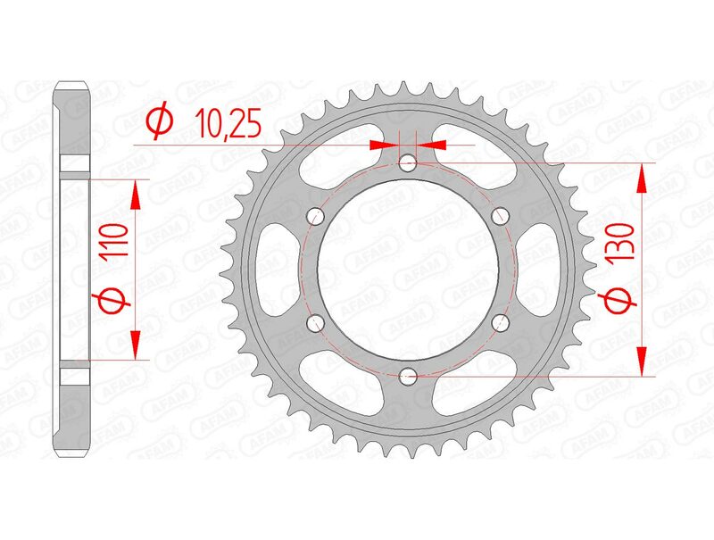 AFAM STANDARD STANDARD STANDARD SPATE 12813 - 530