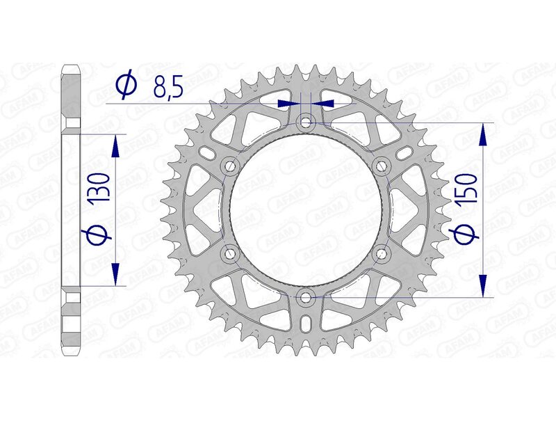 AFAM ALUMINUM ULTRA-LIGHT SELLANING SPRAPET DAR 13323-520