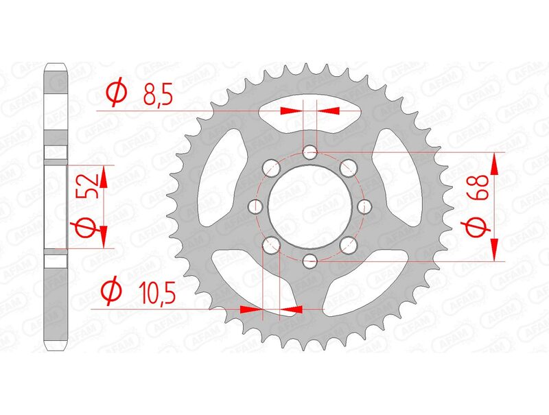 AFAM STANDARD STANDARD STANDARD SPRAP 14101 - 428