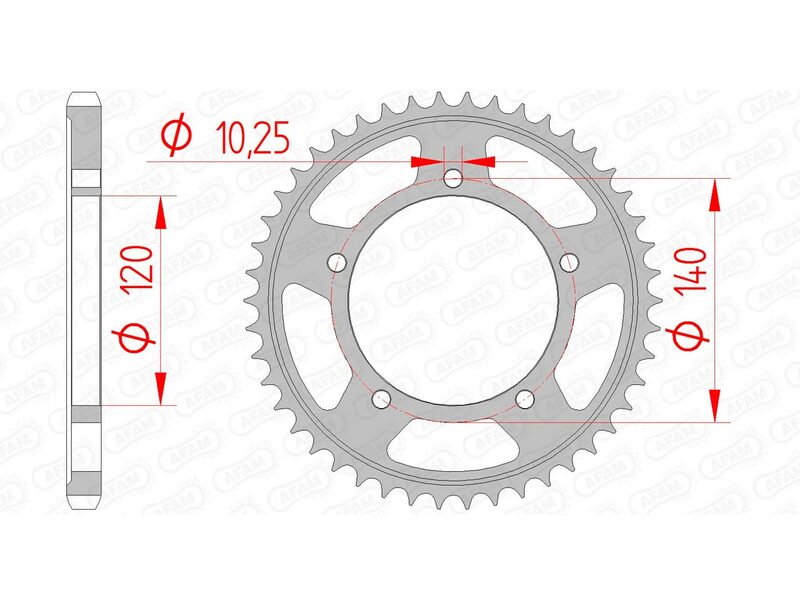 AFAM STANDARD STANDARD STANDARD PROSK 14604 - 525