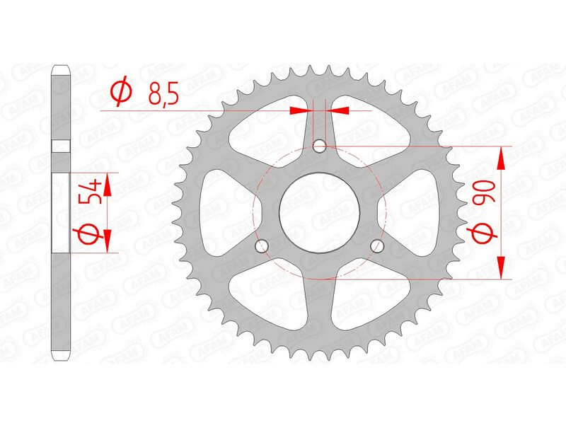 AFAM STANDARD STANDARD STANDARD SPRAP 146100 - 420