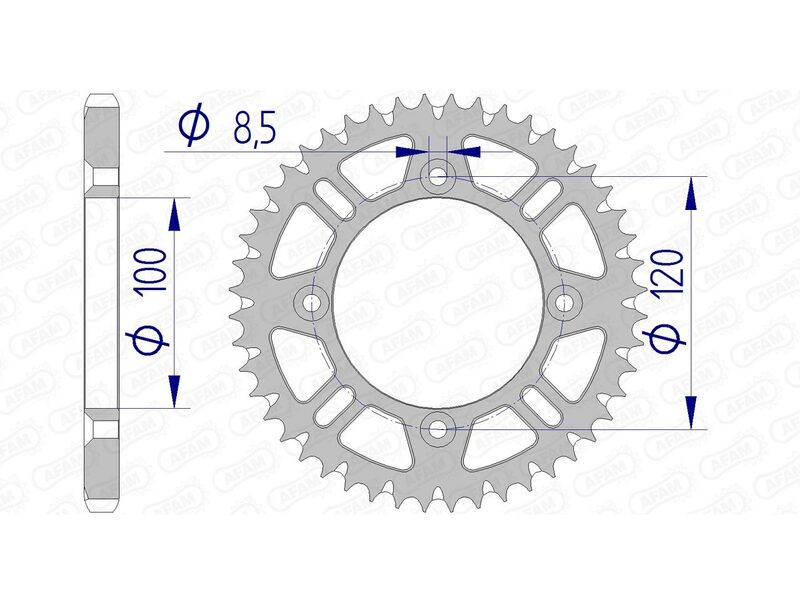 AFAM ALUMINUM ULTRA-LIGHT SELLANING SPRAPET 15104-428