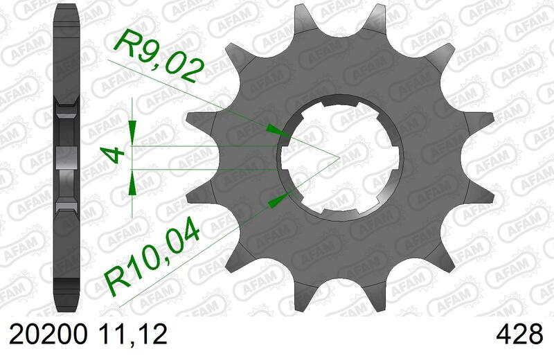 AFAM STANDARD STANDARD STANDARD FRONT PROCK 20200 - 428