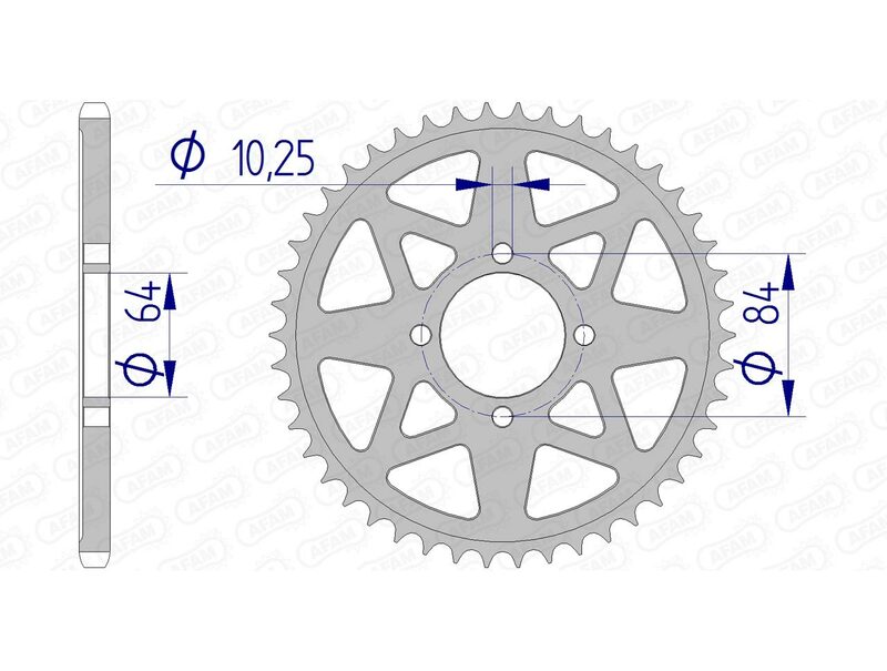 AFAM ALUMINUM DRIVIND RĂZBOI 15310 - 520