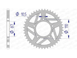 AFAM ALUMINUM DRIVIND RĂZBOI 15405 - 520