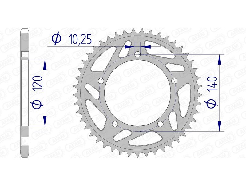 AFAM ALUMINUM DRIVIND RĂZBOI 15605 - 520