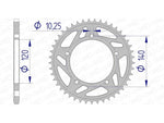 AFAM ALUMINUM DRIVIND RĂZBOI 15605 - 520