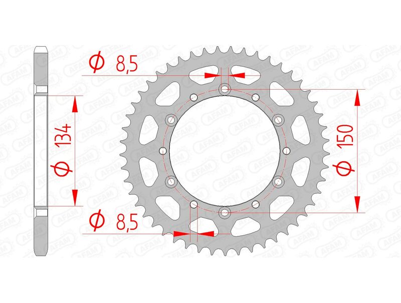 AFAM STANDARD STANDARD STANDARD STARDE 16204 - 520