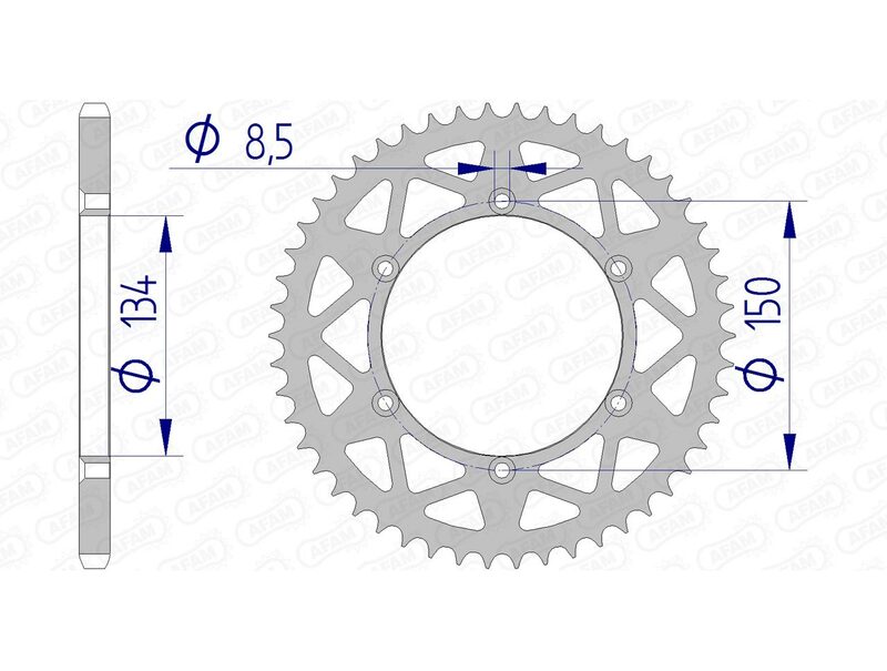 AFAM ALUMINUM DRIVIND RĂZBOI 17206520