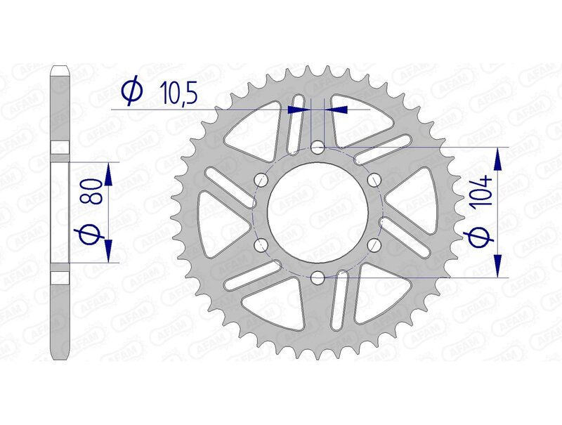 AFAM ALUMINUM DRIVIND RĂZBOI 17606520