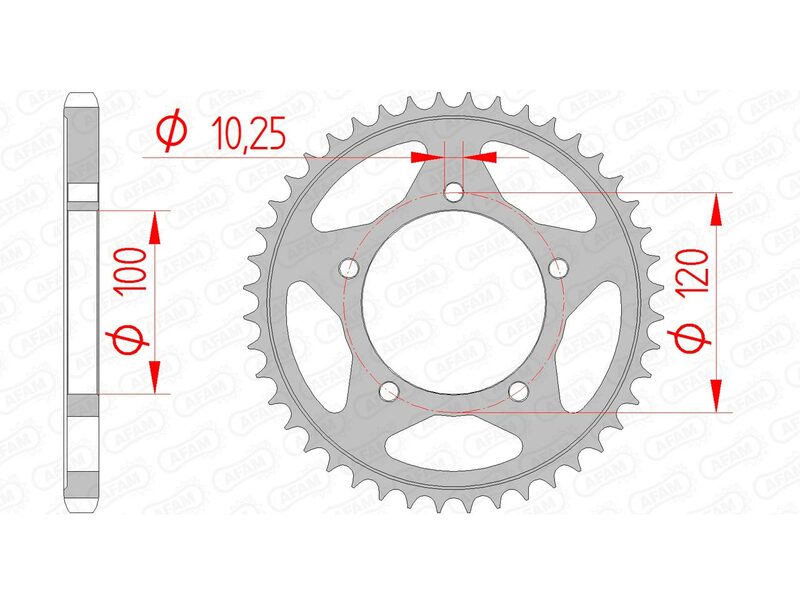 AFAM STANDARD STANDARD SPARTER SPRAPET 35802 - 525