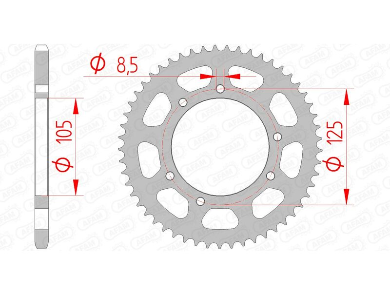 AFAM STANDARD STANDARD STANDARD SPRAP 47103 - 420