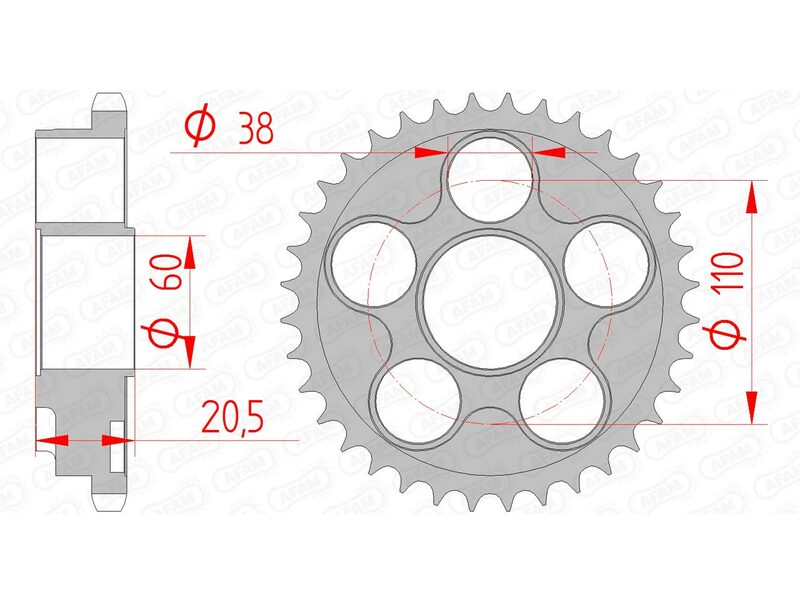 AFAM STANDARD STANDARD STANDARD STARDING 50605 - 525