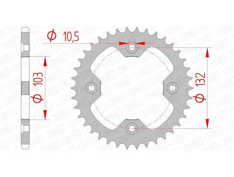 AFAM STANDARD STANDARD STANDARD PROSK 71305 - 520