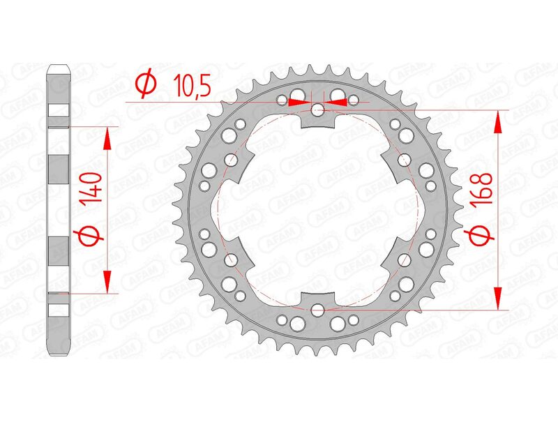 AFAM STANDARD STANDARD SPARTER SPART 92635 - 525