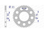 AFAM ALUMINUM DRIVIND SPATE 93303 - 520