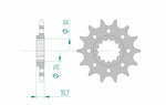 Pinion frontal de curse din oțel afam 21804 - 520