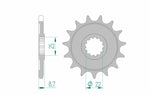 AFAM Stål Standard Framdrev 28405 - 525 för Kawasaki motorcyklar. Hållbart ståldrev med 14 tänder och 22 mm innerdiameter, idealiskt för prestanda och lång livslängd.