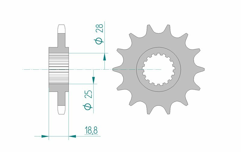 AFAM STANDARD STANDARD STANDARD FRONT PROCK 61600 - 525