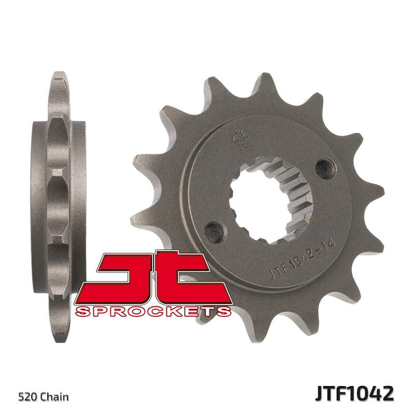 JT Sprock's Steel's Standard Front Sprocket 1042 - 520 JTF1042.14