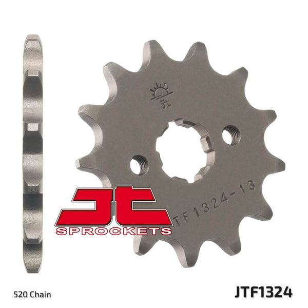 JT Sprock's Steel Standard Standard Front Sprocket 1324 - 520 JTF1324.12