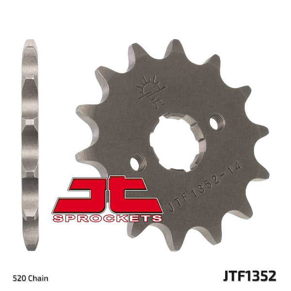 JT Sprock's Oțel Standard Front Sprocket 1352 - 520 JTF1352.12