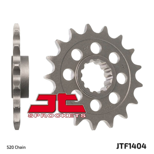 JT Sprock's Steel's Standard Front Sprocket 1404 - 520 JTF1404.17