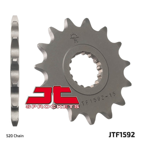 JT Sprock's Steel Standard Front Sprocket 1592 - 520 JTF1592.15