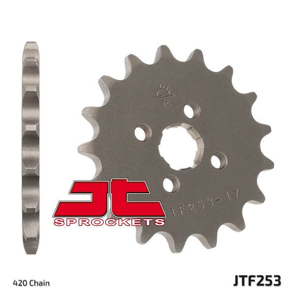 JT Sprock's Steel's Standard Front Sprocket 253 - 420 JTF253.13