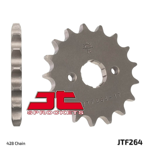 JT Sprock's Steel's Standard Front Sprocket 264 - 428 JTF264.15