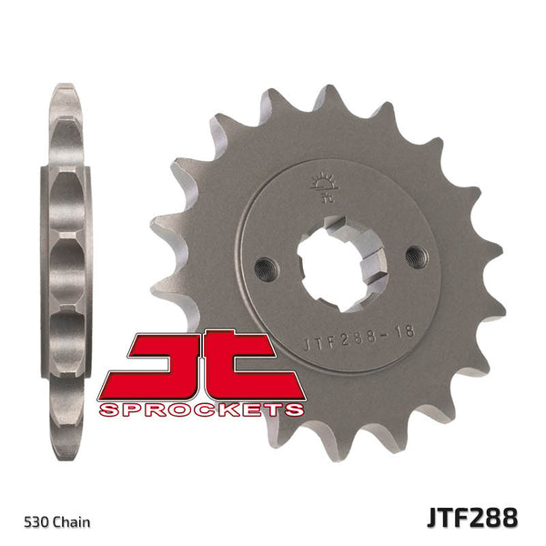 JT Sprock's Steel's Standard Standard Front Sprocket 288 - 530 JTF288.18