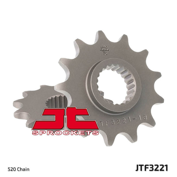 JT Sprock's Steel Standard Standard Front Sprocket 3221 - 520 JTF3221.13