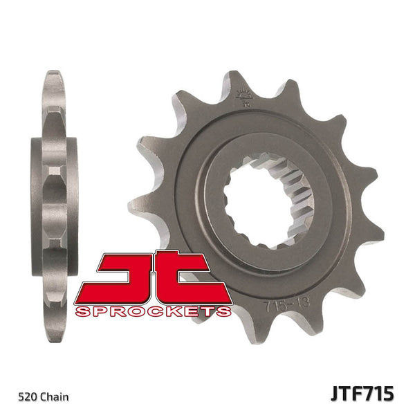 JT Sprock's Steel's Standard Front Sprocket 715 - 520 JTF715.13